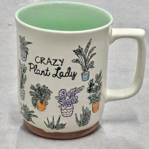 Spectrum Designz Crazy Plant Lady 18oz Mug, NWT